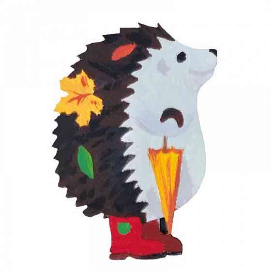 Набір дитячої творчості Розпис по дереву "Магніти-лісові мешканці" РД-006 Вінниця