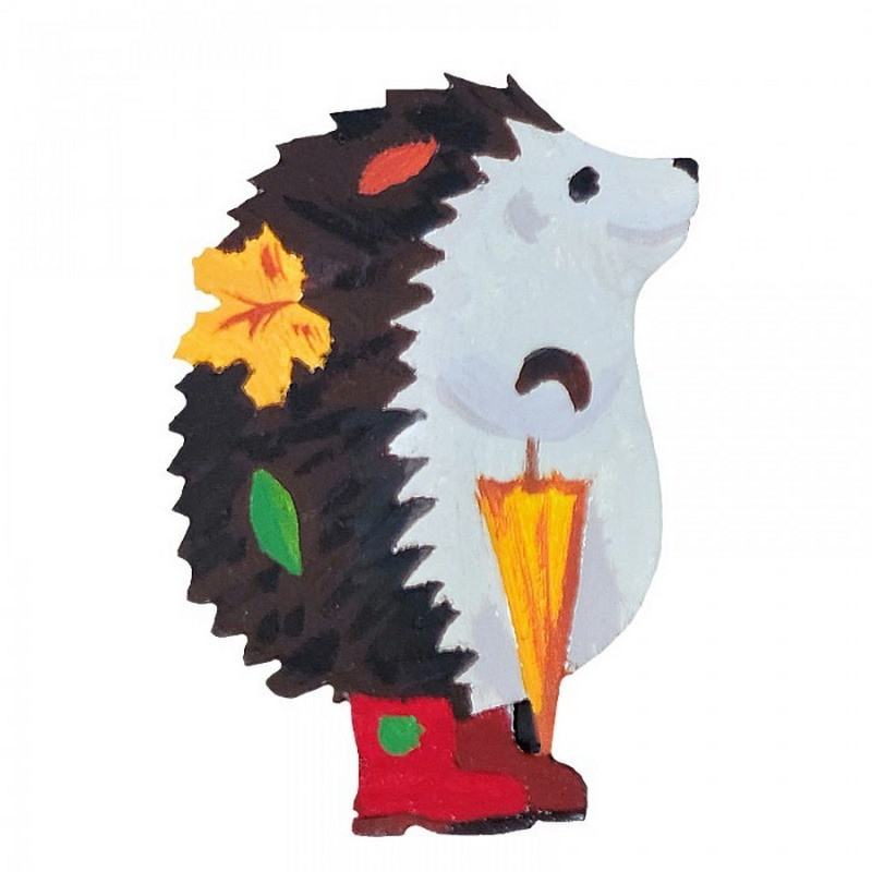 Набор детского творчества Роспись по дереву «Магниты-лесные жители» РД-006 Винница - изображение 4