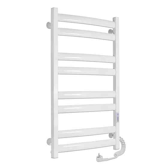 Электрический полотенцесушитель Laris Зебра Атлант ЧК8 500Х900 Э белый Киев