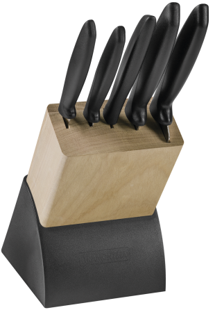 Набор ножей TRAMONTINA Plenus black, 6 предметов (6820221) Киев