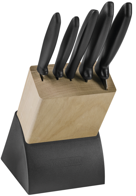 Набір ножів Tramontina Plenus black, 6 предметів (6820221) Київ - фото 4