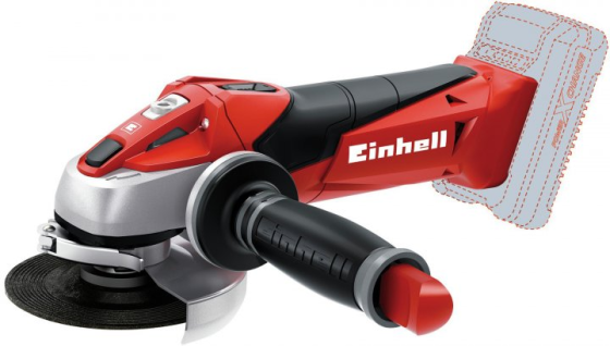 Угловая шлифмашина Einhell TE-AG 18 Li Solo : нет Li-ion 18В Частота на х.х. 8500 об/мин Киев