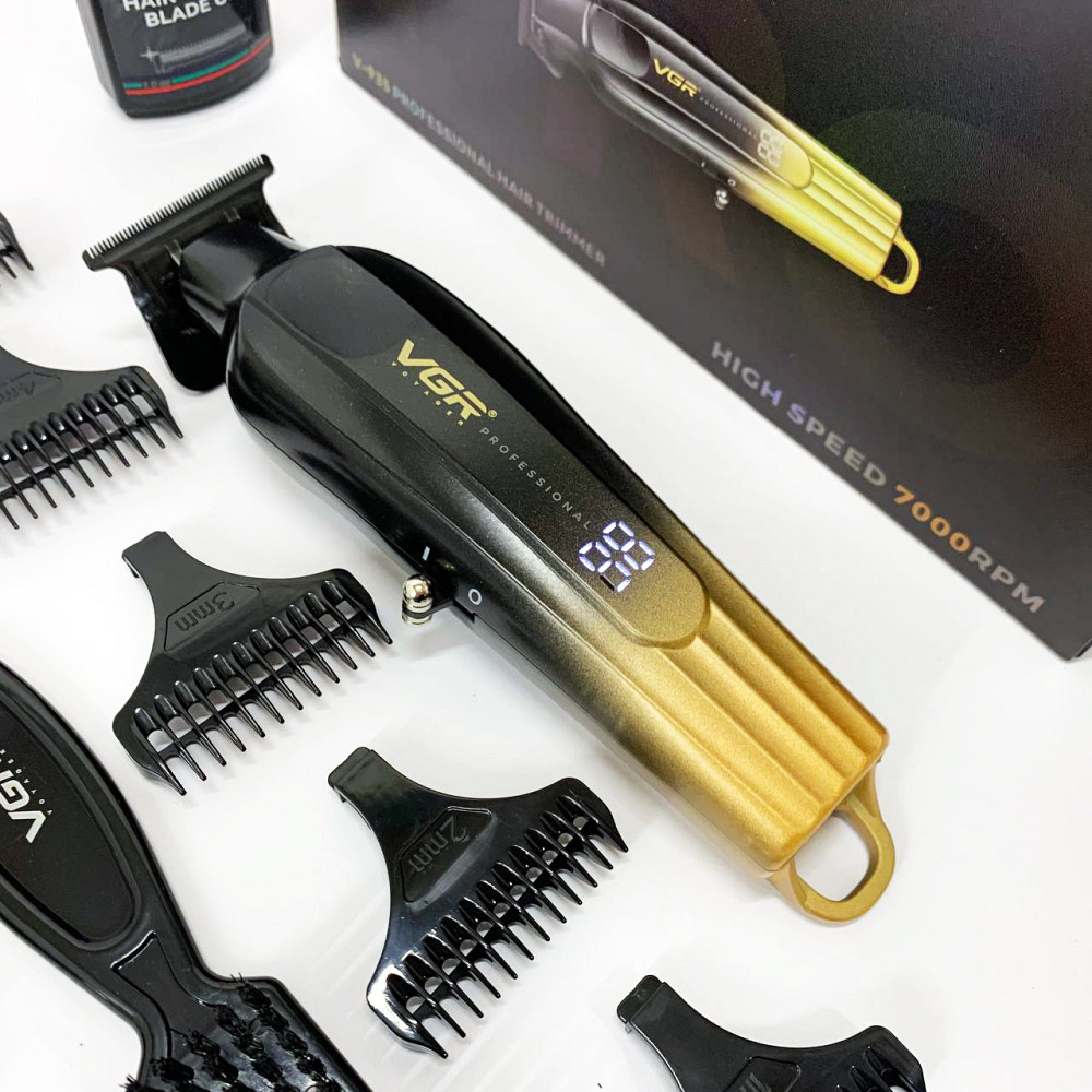 Машинка для окантовки акумуляторна VGR, Машинка для стрижки волосся з акумулятором GT-53 Івано-Франківськ - фото 1