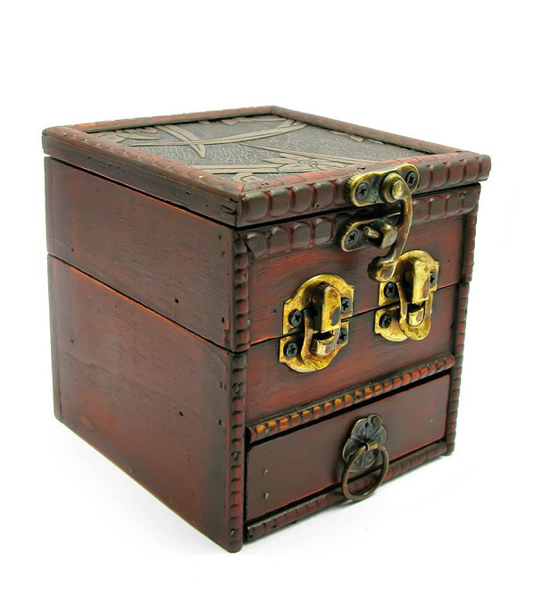 Шкатулка Квадратная с зеркалом Киев - изображение 2