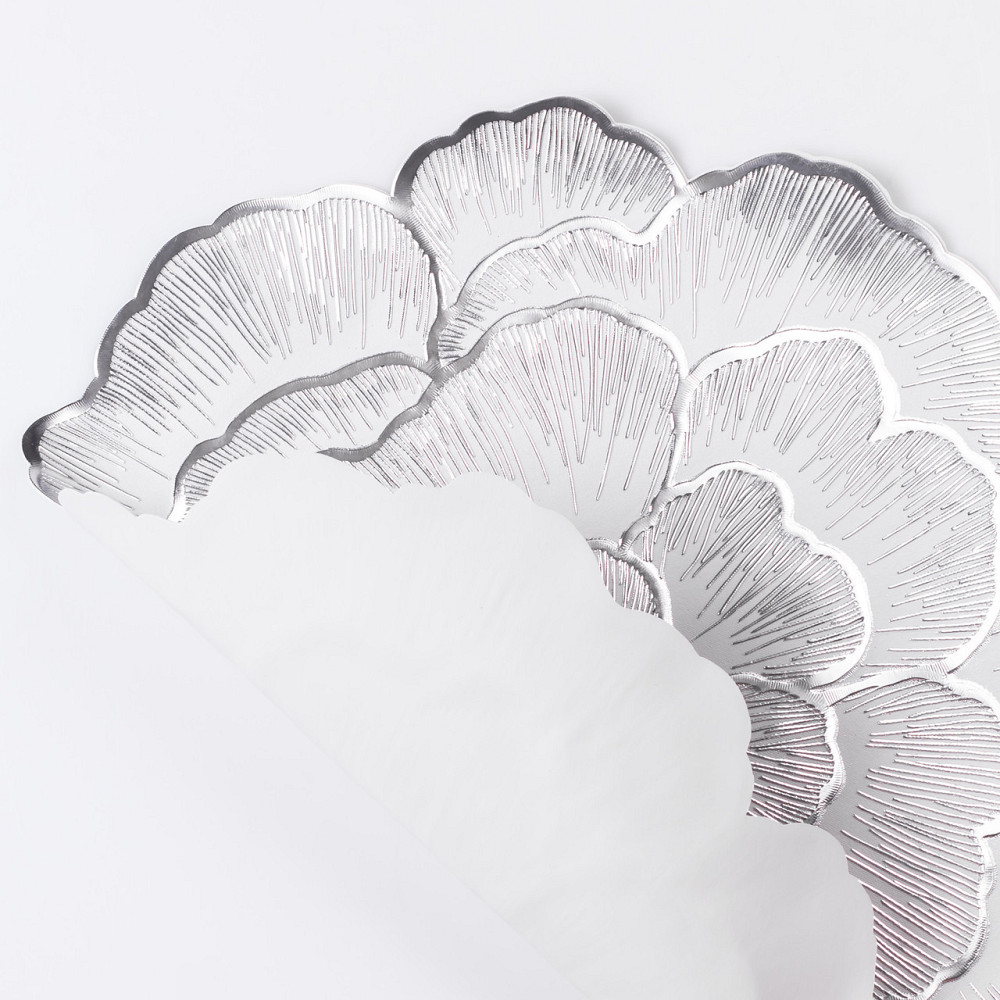 Yiwu Серветка кругла для декору та сервірування столу Ø38 (см) Сріблястий HP-35-13G Киев - изображение 3