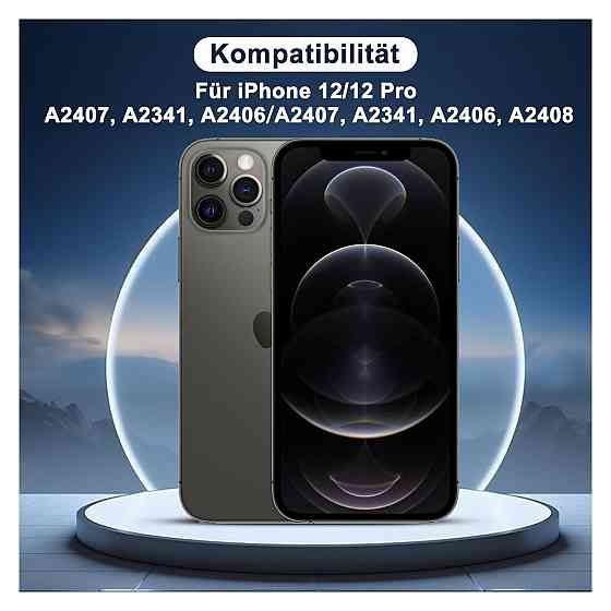 Дисплей модуль екран DIGI4U для iPhone 12 12 Pro 6.1 LCD сенсор Full HD 3D Touch True Tone Face ID з рамкою комплект Київ