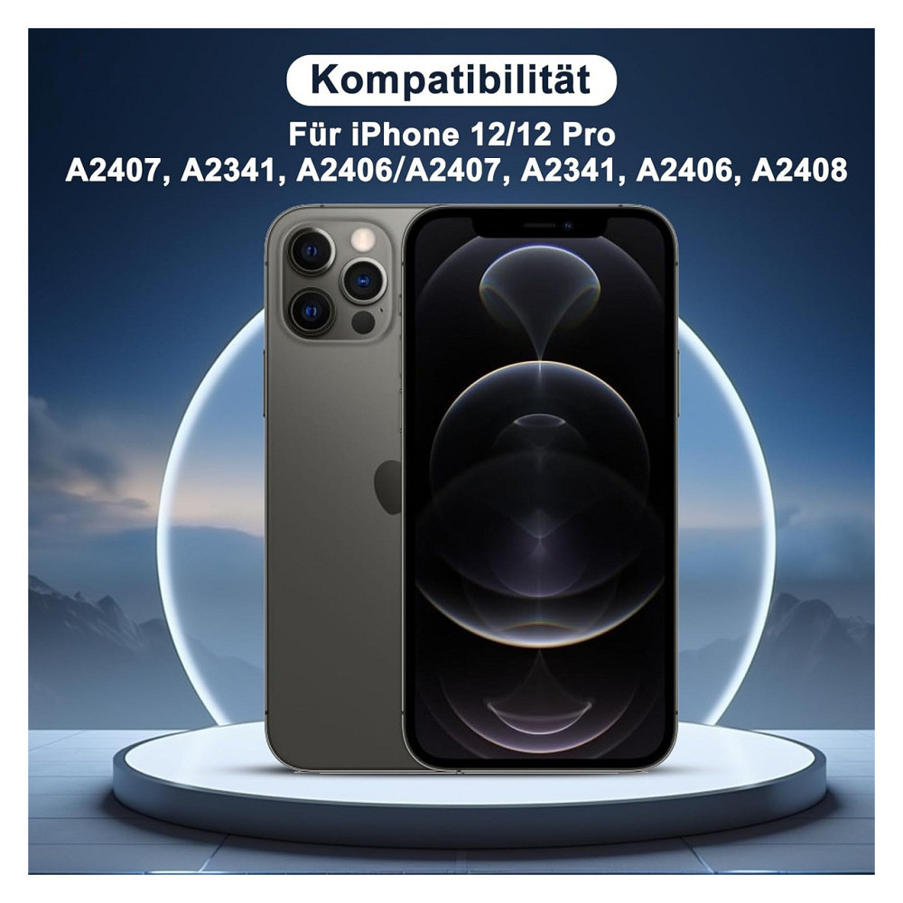 Дисплей модуль екран DIGI4U для iPhone 12 12 Pro 6.1 LCD сенсор Full HD 3D Touch True Tone Face ID з рамкою комплект Київ - фото 5
