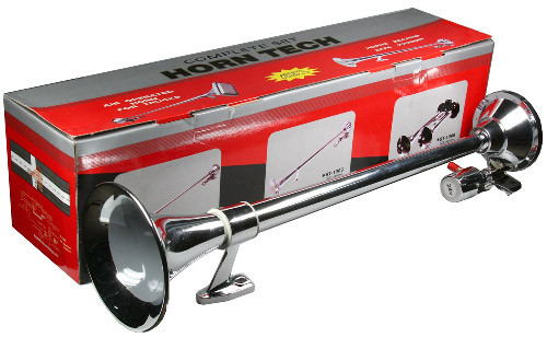 Сигнал 1-дудка пневмо CA-13640 24V металл хром (круглая) 640мм Винница - изображение 1