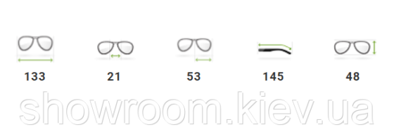 Жіночі стильні круглі окуляри (Z2626U) gradient Lux Київ