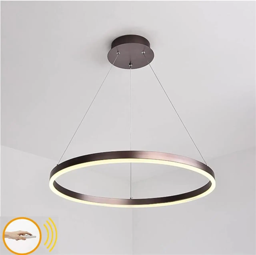 Світлодіодна люстра Олімпія PJ812 Coffee 60см Вінниця - фото 2