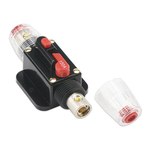 Предохранитель автоматический DC 12-48В 100А с ручным сбросом, тип В Киев - изображение 4