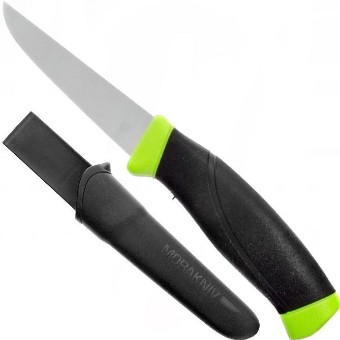 Кухонний Ніж філейний з чохлом Morakniv (Мора) "Fishing Comfort Scaler 090" (12207) Нержавіюча сталь Нововолинськ - фото 1