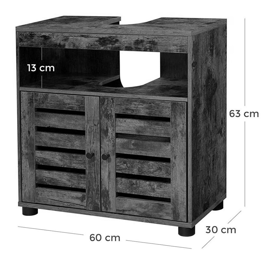 Тумба під раковину "Катанга 60х30х63" капучино Миколаїв - фото 3