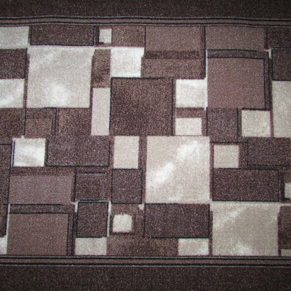 Ковровая дорожка Войлок, Коричневая мозайка 100, 50 Каменское - изображение 3