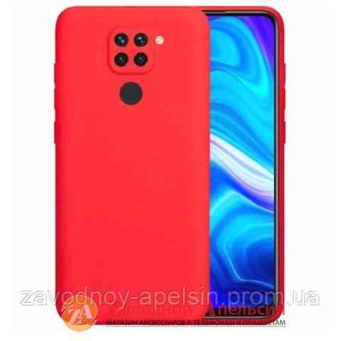 Xiaomi Redmi Note 9 силиконовый чехол Cover (красный) Одесса