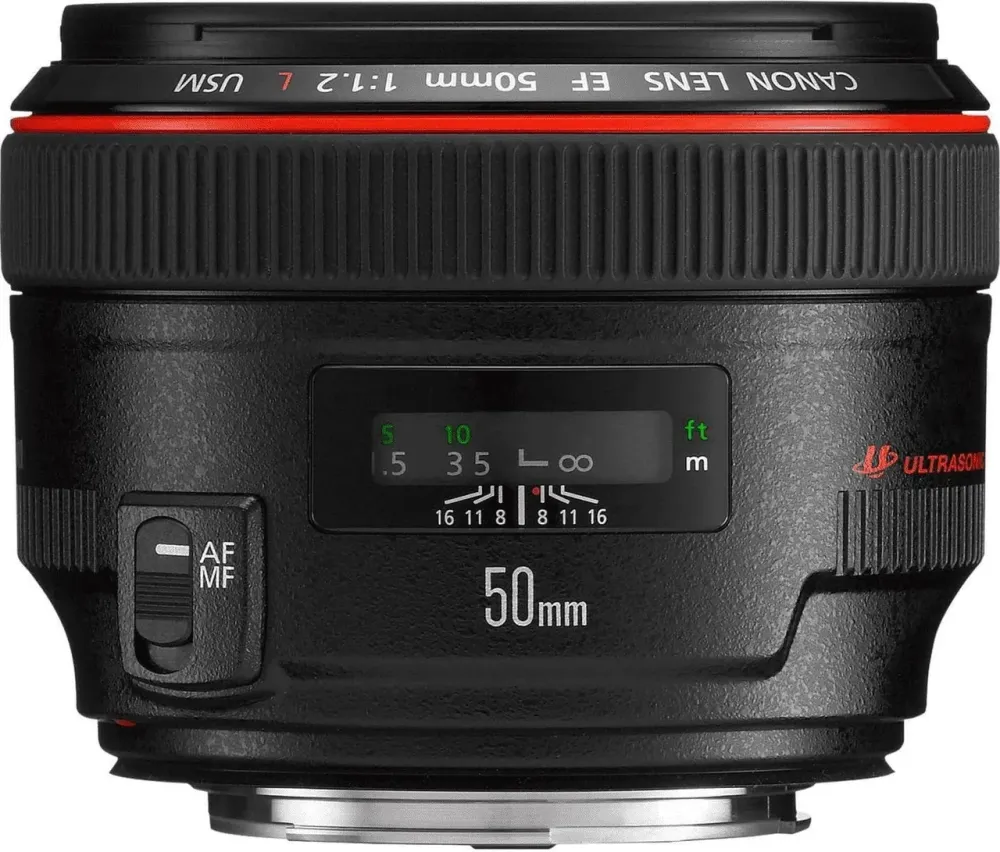 Объектив Canon EF 50mm f/1,2L USM (1257B005AA) Киев - изображение 1
