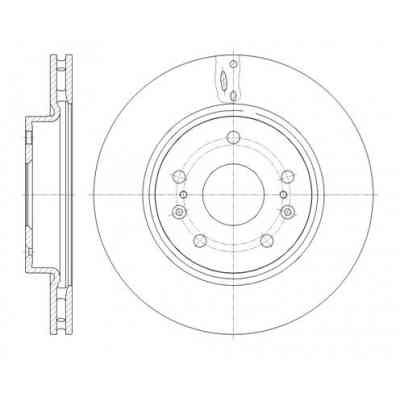 Тормозной диск REMSA 61665.10 Винница