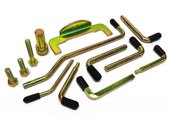 Набір інструменту для фіксації валів двигуна Audi, Citroen, Peugeot, VW, Volvo 13 предметів ROCKFORCE RF-913G3 Одесса