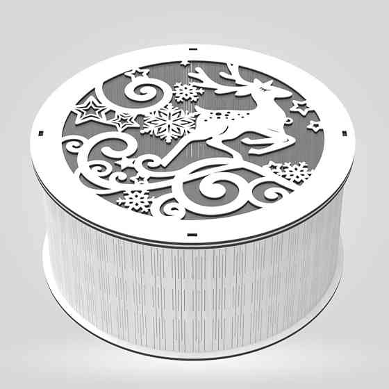 Подарункова коробка EKOSTAR d200 h100 Київ