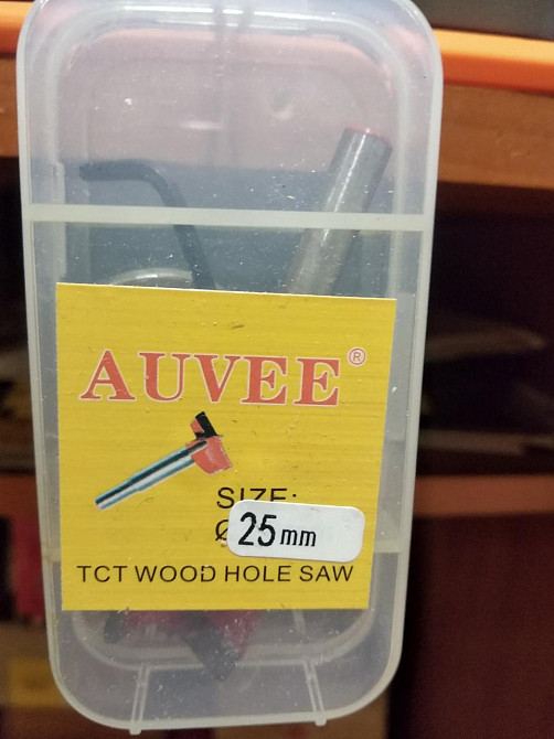 Свердло "Форстнера" ⦰25 мм з обмежувачем твердоспл. плас Полтава - фото 1