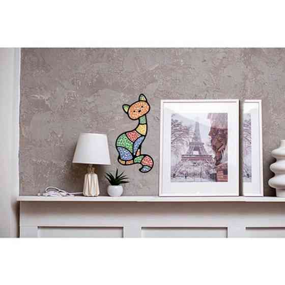 Набір для скляної мозаїки "Кіт" MA3002 кришталеве скло Вінниця