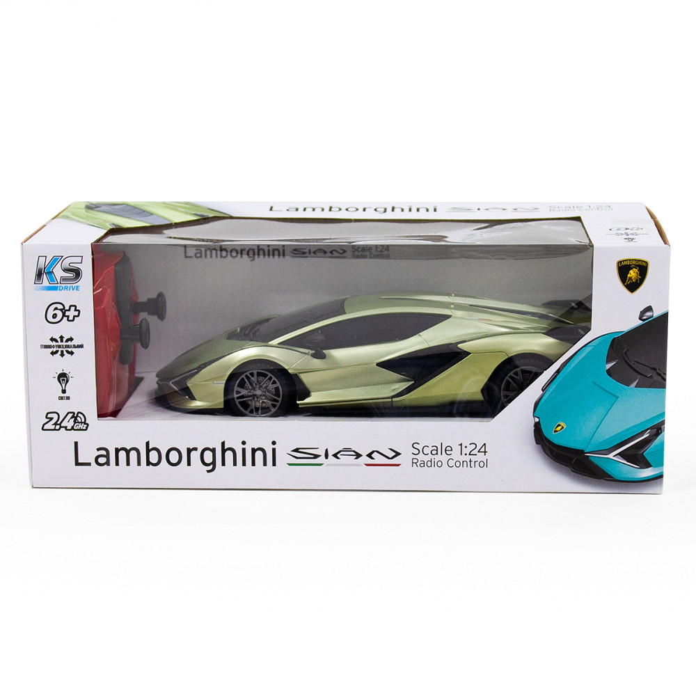 Автомобіль KS Drive на р/к - Lamborghini Sian (1:24, зелений) Дніпро - фото 10