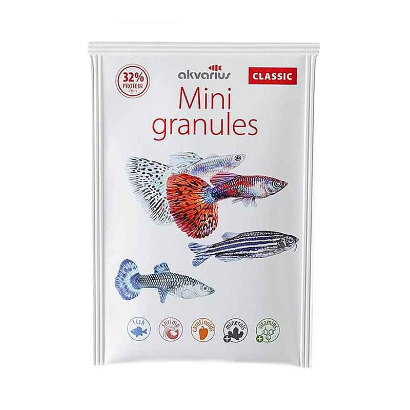 Корм для рыб Аквариус классик меню мини гранулы 10 г Винница - изображение 1