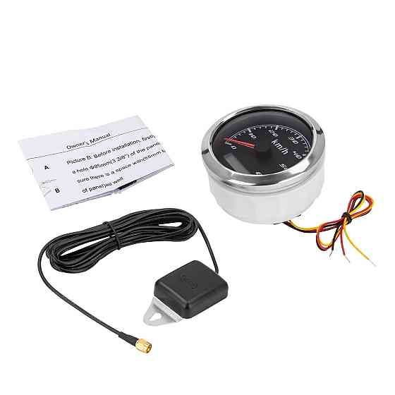 GPS-спідометр 60 км/год I GAUGE WPSP270-GPS-60B чорний Черкаси