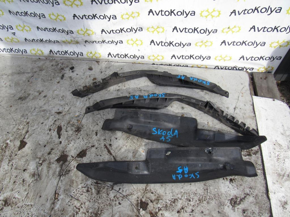 Кронштейн переднього бампера Skoda Octavia A5 2006-2013 Ковель - фото 1
