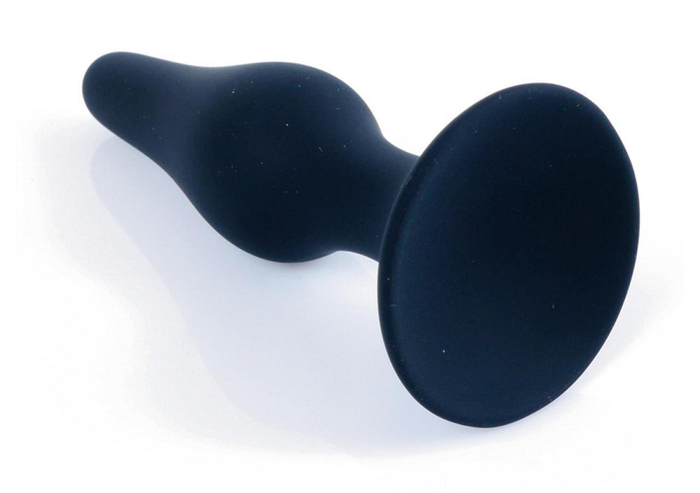Анальна пробка - Silicone Black Plug XL Sex Aura Київ - фото 2