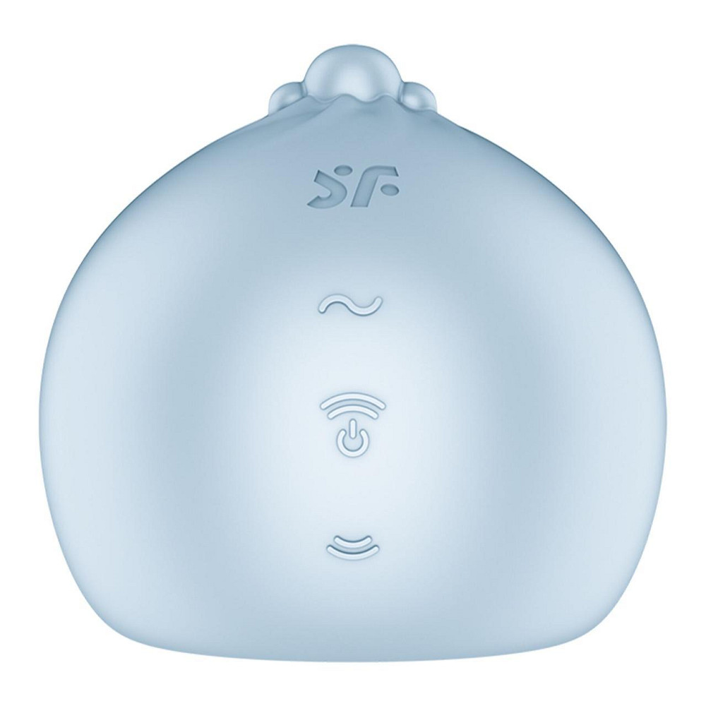 Вакуумний кліторальний стимулятор Satisfyer Mochi Frost Blue Sex Aura Київ - фото 3