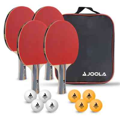 Комплект для настільного тенісу Joola Team School 4 Bats 8 Balls (54825) (930798) Вінниця