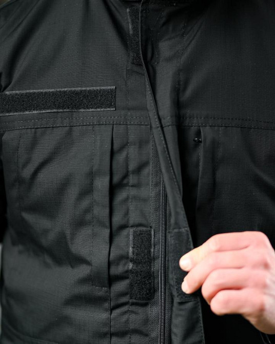 Уставной тактический костюм черный   РА5050 Одесса - изображение 7