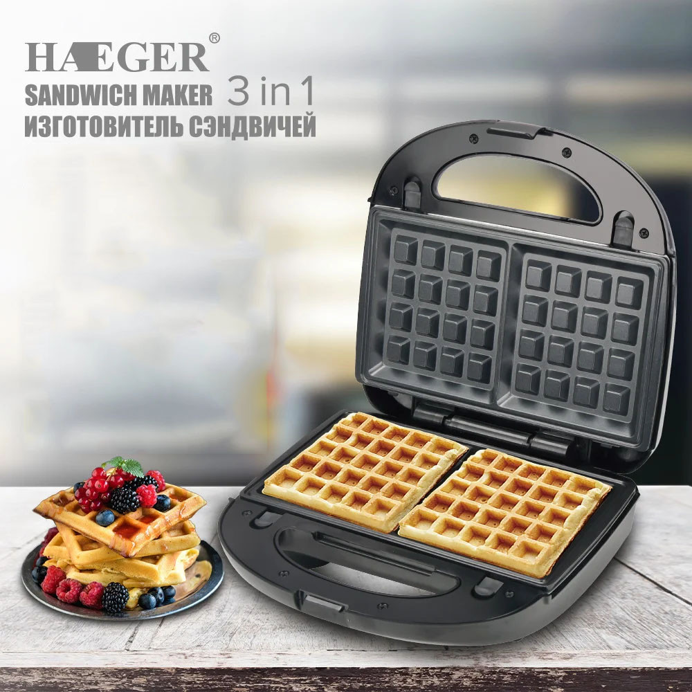 Вафельница електро Domotec, Вафельница для тонких вафель Компактная электрическая BM-87 Львов - изображение 5