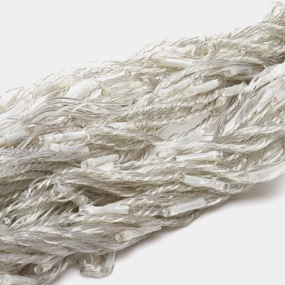 Гирлянда штора от сети 3х1,5 м,240 LED,Теплый свет SBR Киев - изображение 5