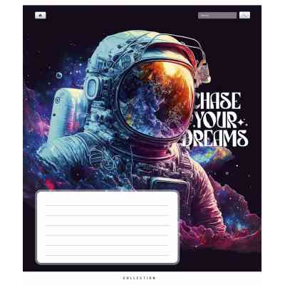 Зошит Школярик Chase your dreams 18 аркушів клітинка (018-3510K) Вінниця