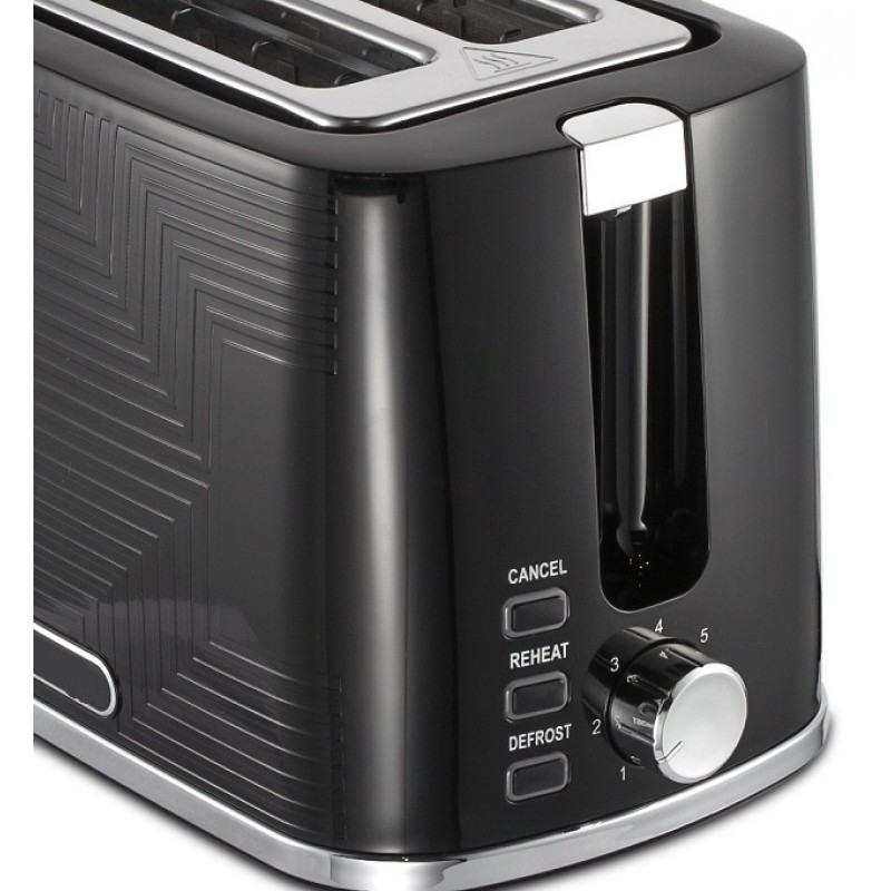 Тостер Domotec/RAF R-2102 900 Вт с 5 уровнями поджаривания, 3 режимами работы и съемным поддоном для крошек Одесса - изображение 3