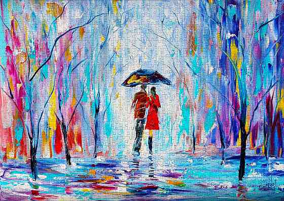 Пазл Кохання під дощем - Rainy Love (Enjoy-1446) Киев