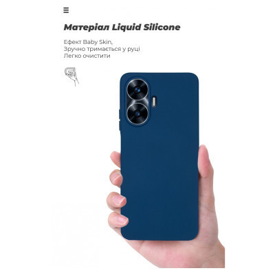 Чехол для мобильного телефона Armorstandart ICON Case Realme C55 Dark Blue (ARM70912) Винница - изображение 7