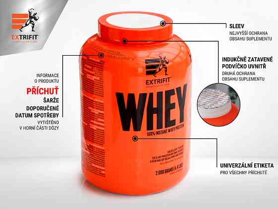 Протеин Extrifit 100% Instant Whey 2000g (Blueberry)+ цинк в Подарок Луцьк