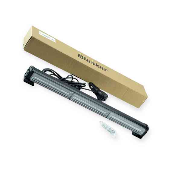 Фара LED прямоугольная 600х40х45 (Д В Ш) 4 секции белый, стробоскоп, штекер в прикуриватиль дополнительная Мукачево