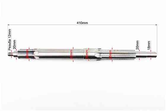 Вал КПП первинний (з валом відбора пот.) 410mm Киев