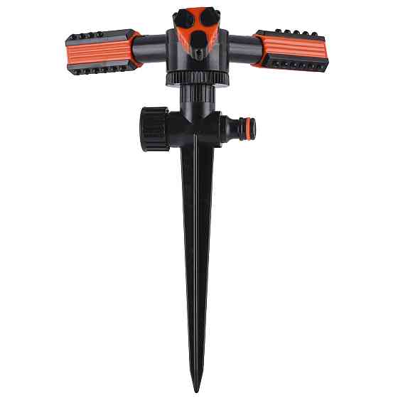 ECO-TS1011 Зрошувач обертовий трьохріжковий, на пластиковому кілку TRIO (000007948) Київ