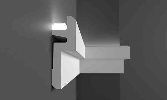 Карниз полиуретановый гладкий Gaudi Décor C 971 Днепр