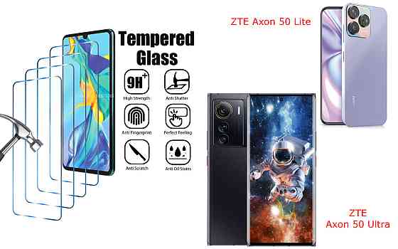 Захисне скло ArmorGlass для ZTE Axon 50 Lite, ZTE Axon 50 Ultra – стійке до подряпин та ударів Київ