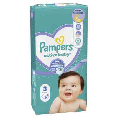 Подгузники Pampers Active Baby Размер 3 (6-10 кг) 54 шт (8001090948977) Винница