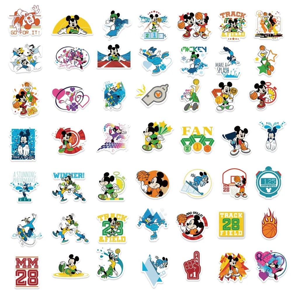 Набір вінілових наклейок Disney Мікі Маус і його друзі — Mickey Mouse & Friends WTD-057 Київ - фото 2