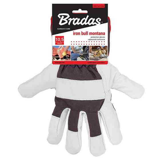Захисні шкіряні рукавички IRON BULL MONTANA, розмір 10½, RWIBM105 Київ
