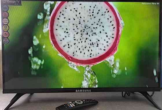 Новий безрамковий телевізор SAMSUNG 34" 4K GoogleTV Телевізор Хіт 2024. Київ