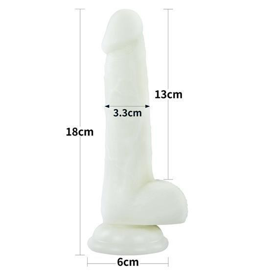 Фалоімітатор - Lumino Play Dildo 7" Sex Aura Київ - фото 3